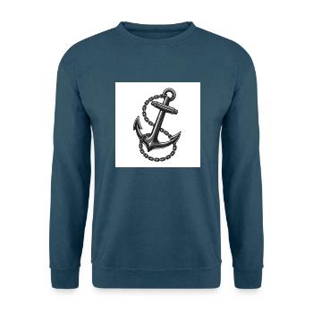 Schiffsanker - Unverzichtbare auf der See - Unisex Pullover - Indigoblau - Vorne