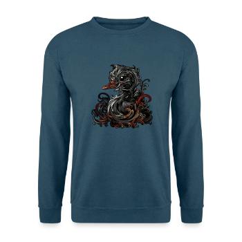 Babyente Kunst - Unisex Pullover - Indigoblau - Vorne