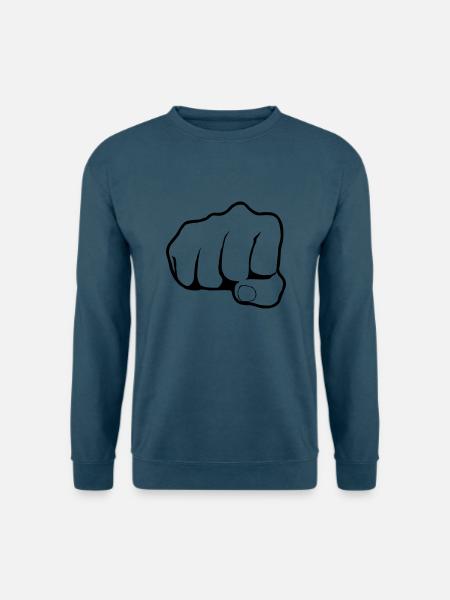 Fist - Unisex Pullover - Indigoblau
