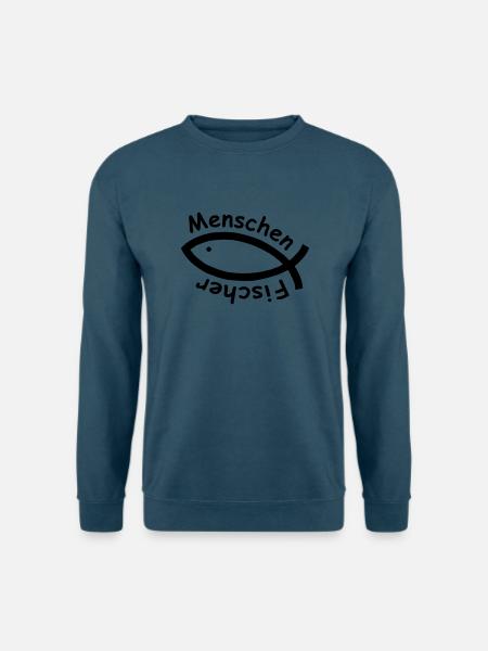 Menschenfischer - Unisex Pullover - Indigoblau