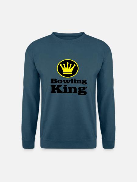 Bowling - Unisex Pullover - Indigoblau