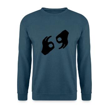 Mains 69 - Unisex Pullover - Indigoblau - Vorne