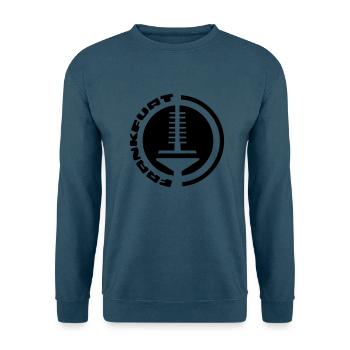 frankfurt fernsehturm emblem - Unisex Pullover - Indigoblau - Vorne