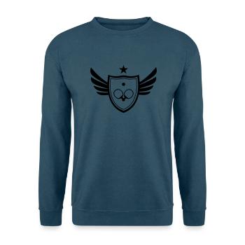 Ping Pong - Unisex Pullover - Indigoblau - Vorne
