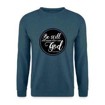 Be Still - Unisex Pullover - Indigoblau - Vorne