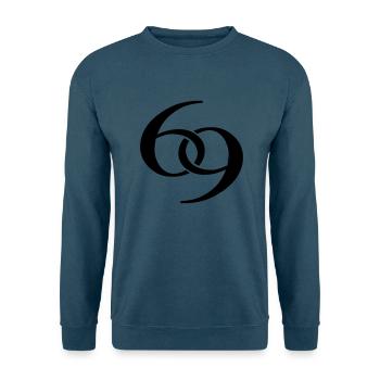 69 - Unisex Pullover - Indigoblau - Vorne