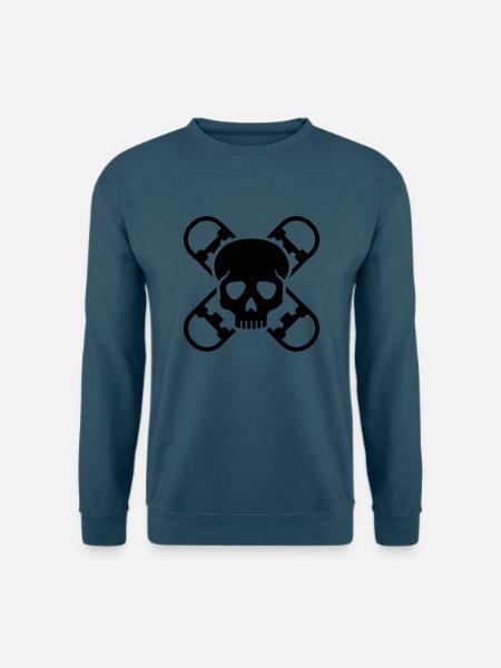 Skateboard - Unisex Pullover - Indigoblau