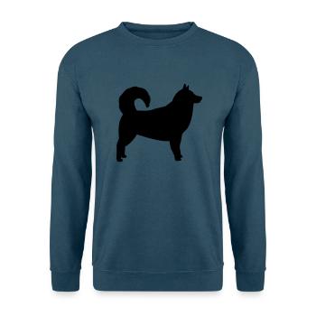 Alaskan Malamute - Unisex Pullover - Indigoblau - Vorne