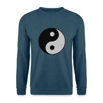 yingyang - Unisex Pullover - Indigoblau - Vorne
