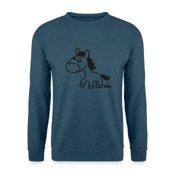 Pony - Unisex Pullover - Indigoblau - Vorne