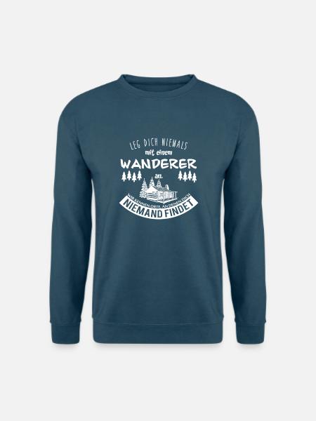 Wanderer - Unisex Pullover - Indigoblau