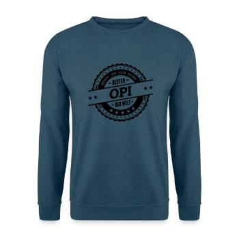Bester Opi - Unisex Pullover - Indigoblau - Vorne
