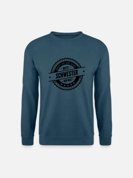 Beste Schwester - Unisex Pullover - Indigoblau