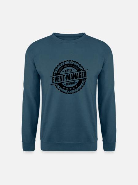 Bester Event-Manager - Unisex Pullover - Indigoblau