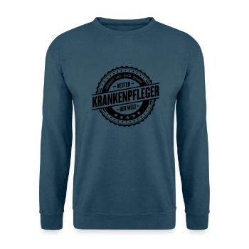 Bester Krankenpfleger - Unisex Pullover - Indigoblau - Vorne