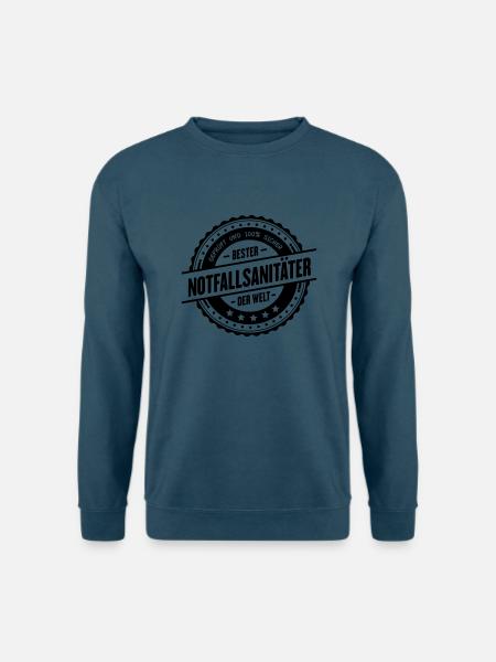 Bester Notfallsanitäter - Unisex Pullover - Indigoblau