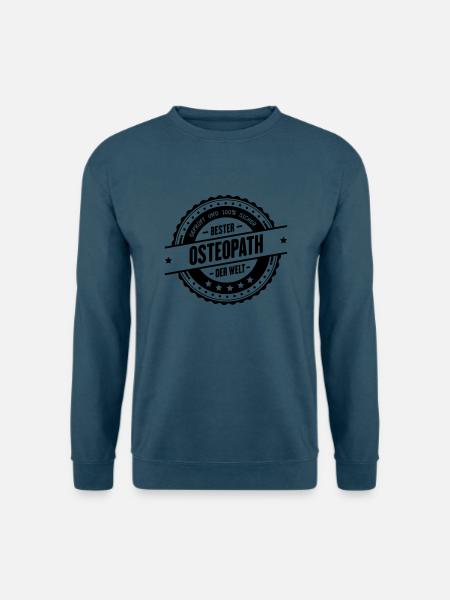 Bester Osteopath - Unisex Pullover - Indigoblau
