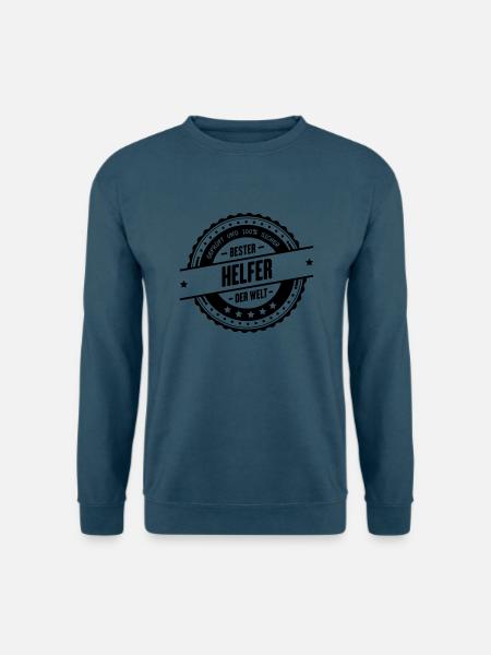 Bester Helfer - Unisex Pullover - Indigoblau