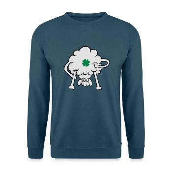 kiss me, i'm Irish - Unisex Pullover - Indigoblau - Vorne