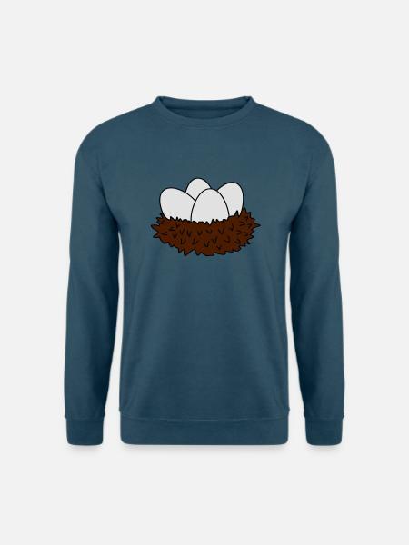 nest - Unisex Pullover - Indigoblau