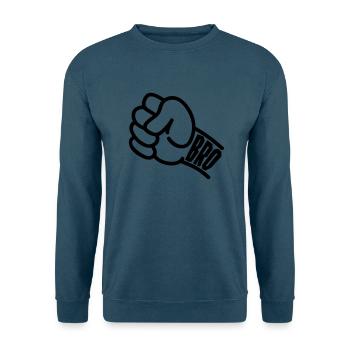 Bro - Unisex Pullover - Indigoblau - Vorne