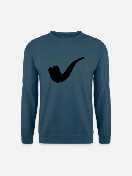 Pfeife - Unisex Pullover - Indigoblau