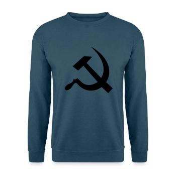 hammer_and_sickle - Unisex Pullover - Indigoblau - Vorne