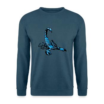 skorpion Horoskop angriff - Unisex Pullover - Indigoblau - Vorne