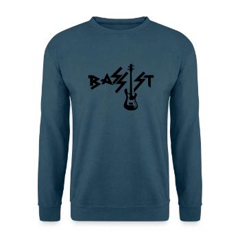 Bassist - Unisex Pullover - Indigoblau - Vorne
