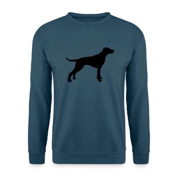 English Pointer - Unisex Pullover - Indigoblau - Vorne