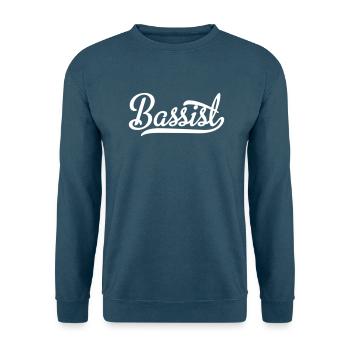 Bassist - Unisex Pullover - Indigoblau - Vorne
