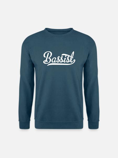 Bassist - Unisex Pullover - Indigoblau