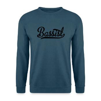 Bassist - Unisex Pullover - Indigoblau - Vorne
