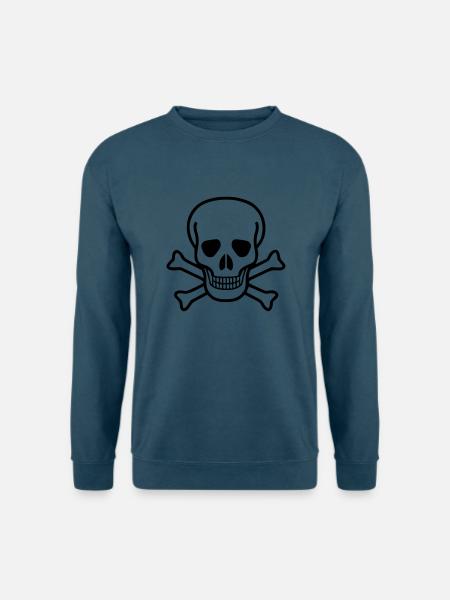 Totenkopf - Unisex Pullover - Indigoblau