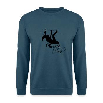 Captain Hook - Unisex Pullover - Indigoblau - Vorne