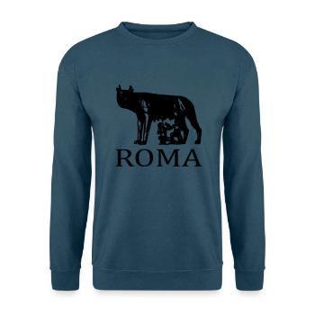 Roma - Unisex Pullover - Indigoblau - Vorne