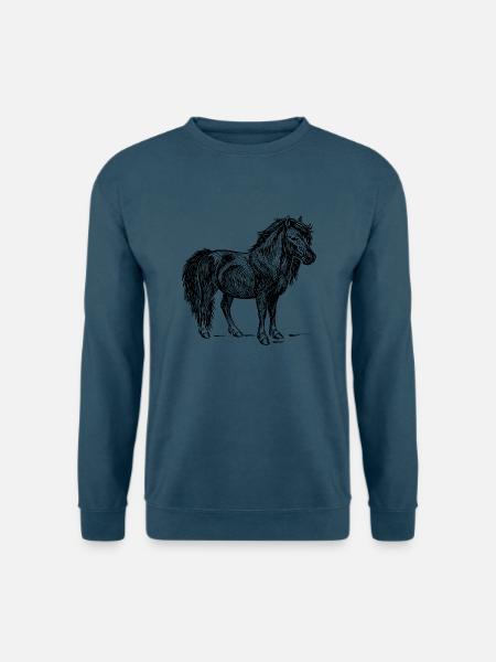 horse404 - Unisex Pullover - Indigoblau