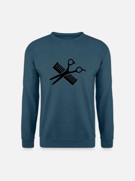 Frisör - Unisex Pullover - Indigoblau