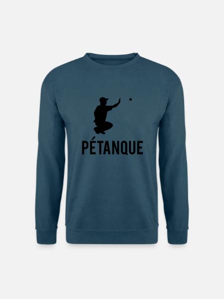 Pétanque - Unisex Pullover - Indigoblau