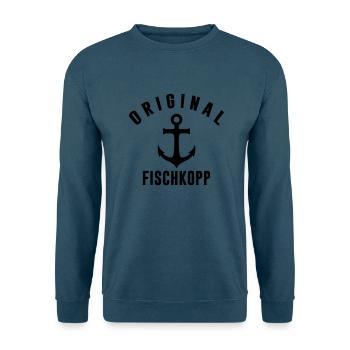 fischkopp - Unisex Pullover - Indigoblau - Vorne