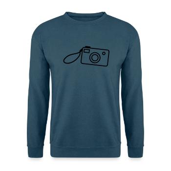 kamera_f1 - Unisex Pullover - Indigoblau - Vorne