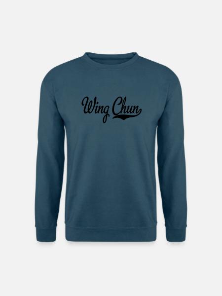 Wing Chun - Unisex Pullover - Indigoblau