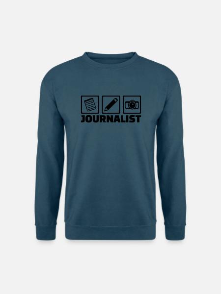 Journalist - Unisex Pullover - Indigoblau