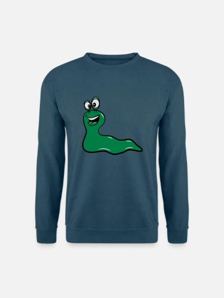 schnecke süss witzig - Unisex Pullover - Indigoblau