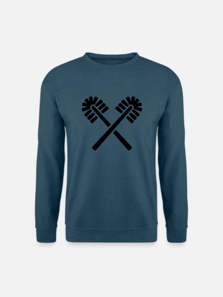 Klobürste - Unisex Pullover - Indigoblau