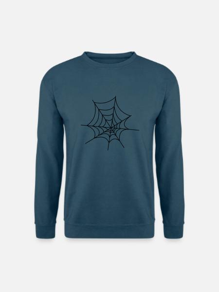 Spinnennetz - Unisex Pullover - Indigoblau
