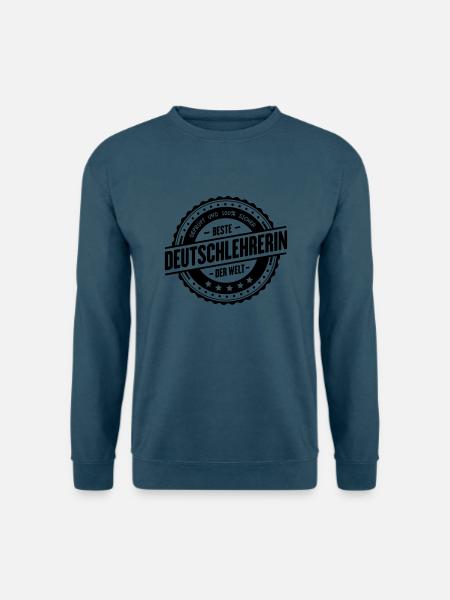 Beste Deutschlehrerin - Unisex Pullover - Indigoblau