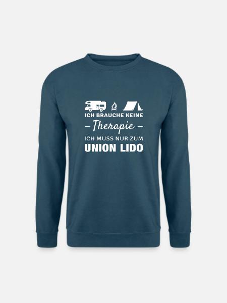 Camping Union Lido - Unisex Pullover - Indigoblau