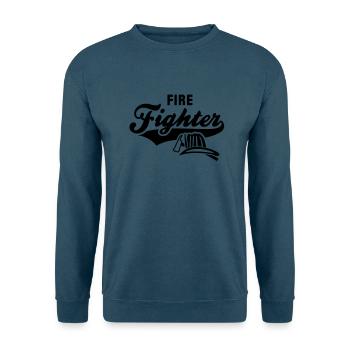 Firefighter - Unisex Pullover - Indigoblau - Vorne