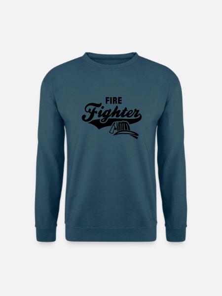 Firefighter - Unisex Pullover - Indigoblau